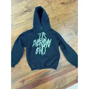 Jake Paul Youth Black "Its Everyday Bro" Merch Hoodie, Youth Medium